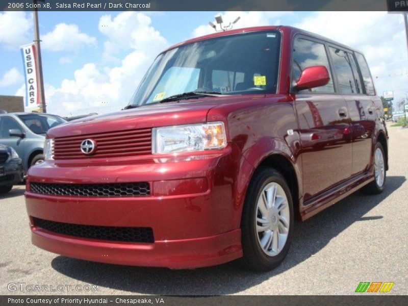 Salsa Red Pearl / Dark Charcoal 2006 Scion xB