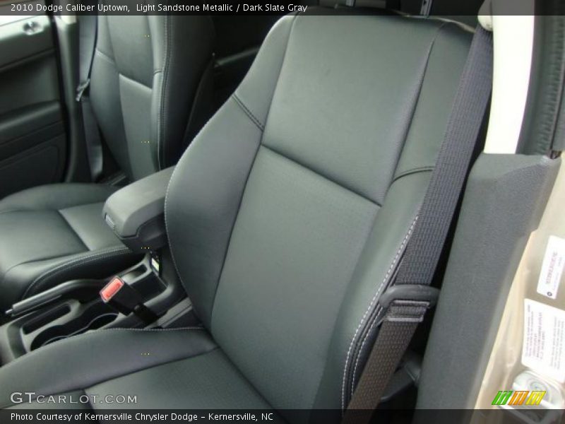 Light Sandstone Metallic / Dark Slate Gray 2010 Dodge Caliber Uptown