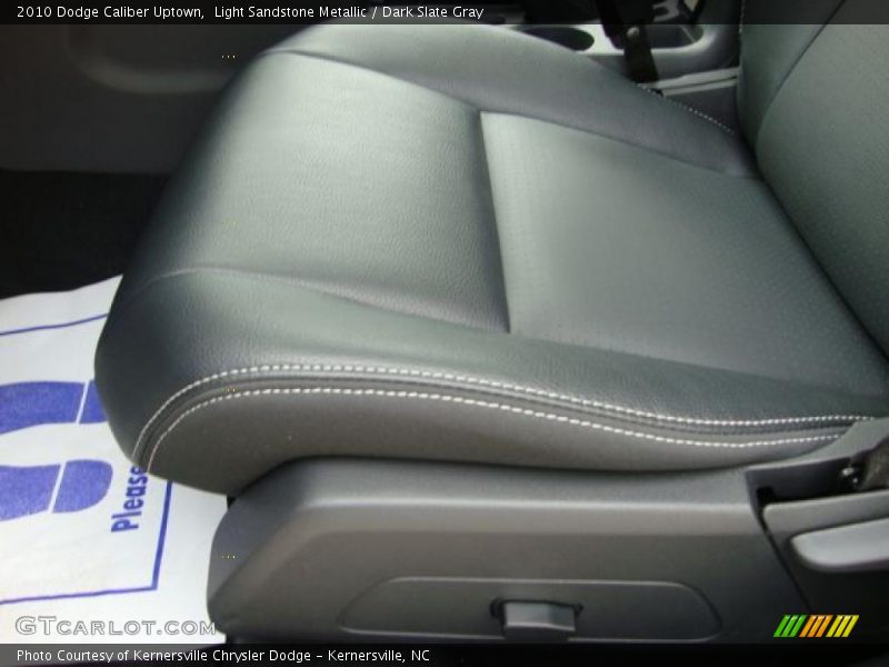 Light Sandstone Metallic / Dark Slate Gray 2010 Dodge Caliber Uptown