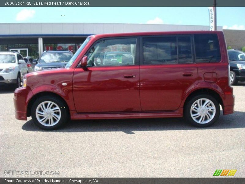 Salsa Red Pearl / Dark Charcoal 2006 Scion xB