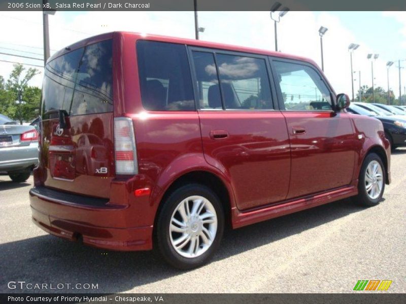Salsa Red Pearl / Dark Charcoal 2006 Scion xB