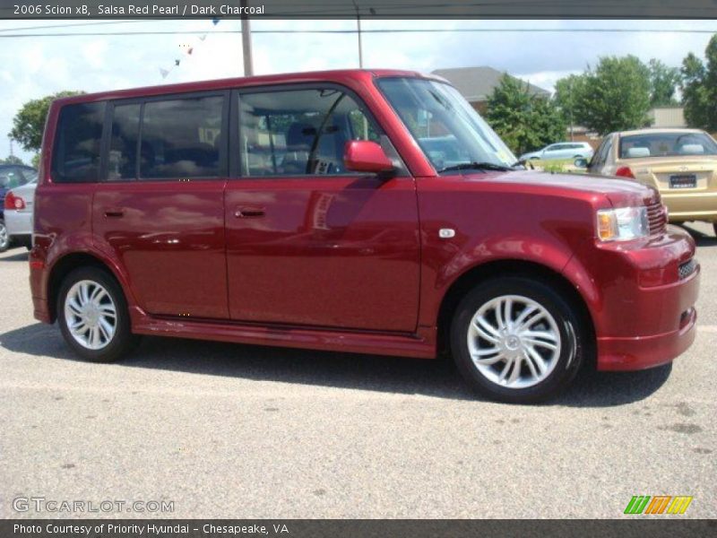 Salsa Red Pearl / Dark Charcoal 2006 Scion xB