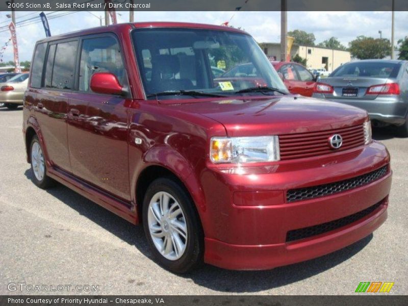 Salsa Red Pearl / Dark Charcoal 2006 Scion xB