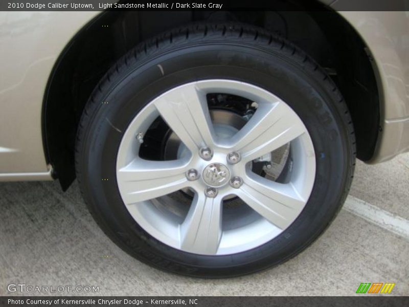 Light Sandstone Metallic / Dark Slate Gray 2010 Dodge Caliber Uptown