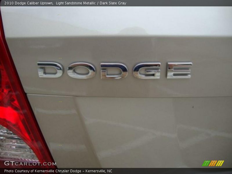 Light Sandstone Metallic / Dark Slate Gray 2010 Dodge Caliber Uptown