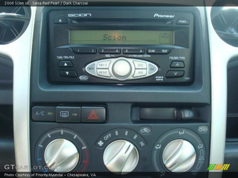 Salsa Red Pearl / Dark Charcoal 2006 Scion xB