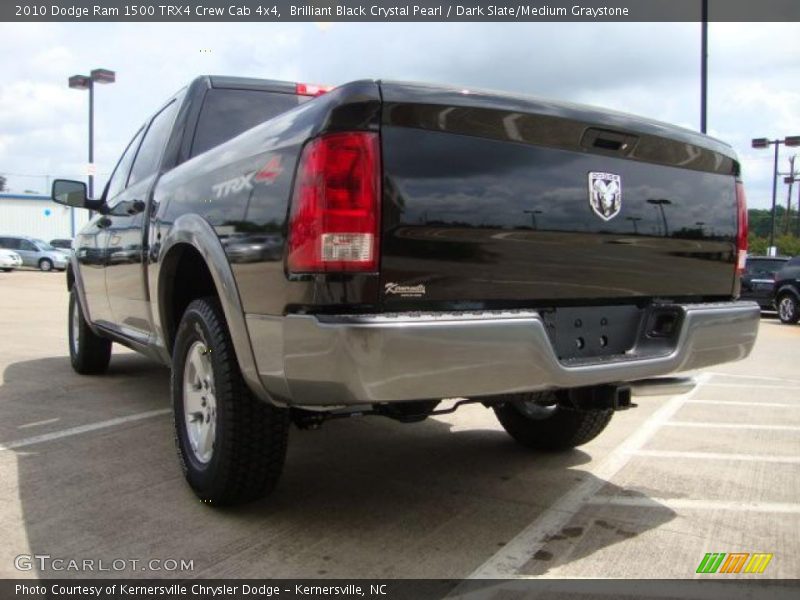 Brilliant Black Crystal Pearl / Dark Slate/Medium Graystone 2010 Dodge Ram 1500 TRX4 Crew Cab 4x4