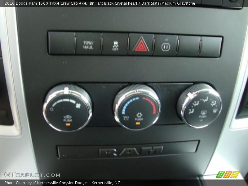 Brilliant Black Crystal Pearl / Dark Slate/Medium Graystone 2010 Dodge Ram 1500 TRX4 Crew Cab 4x4