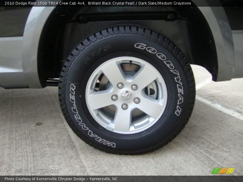 Brilliant Black Crystal Pearl / Dark Slate/Medium Graystone 2010 Dodge Ram 1500 TRX4 Crew Cab 4x4