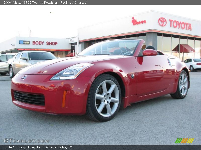 Redline / Charcoal 2004 Nissan 350Z Touring Roadster
