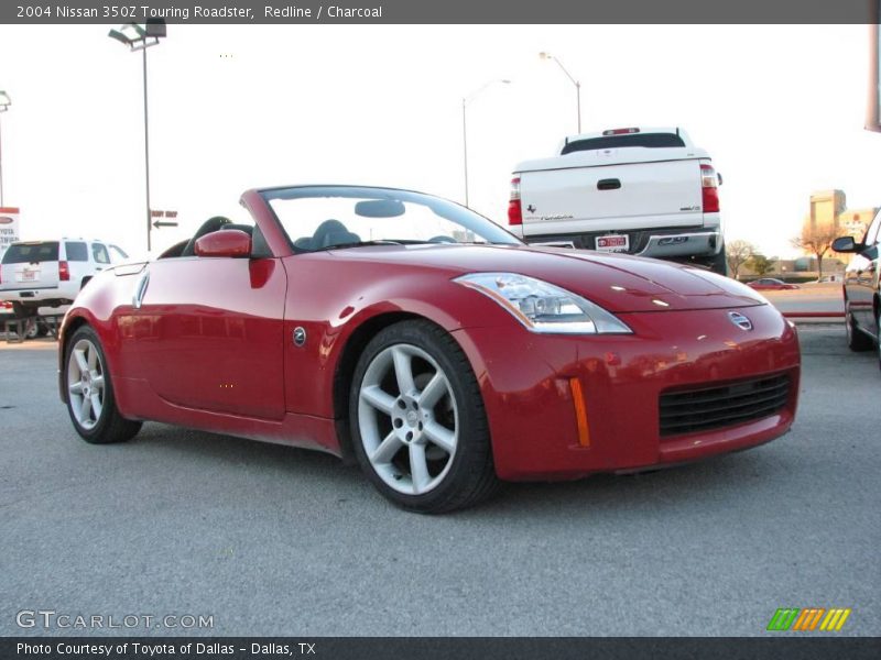 Redline / Charcoal 2004 Nissan 350Z Touring Roadster