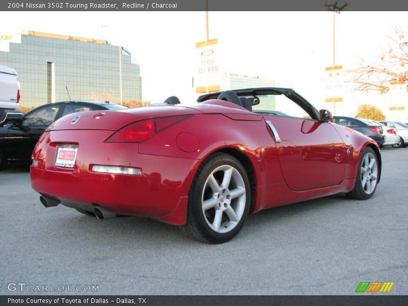 Redline / Charcoal 2004 Nissan 350Z Touring Roadster
