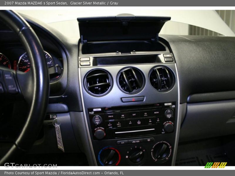 Glacier Silver Metallic / Gray 2007 Mazda MAZDA6 s Sport Sedan