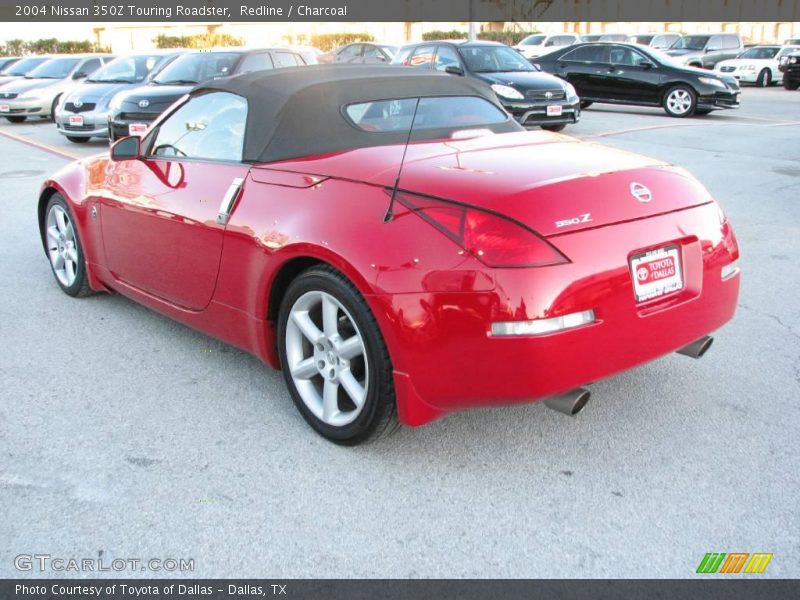 Redline / Charcoal 2004 Nissan 350Z Touring Roadster