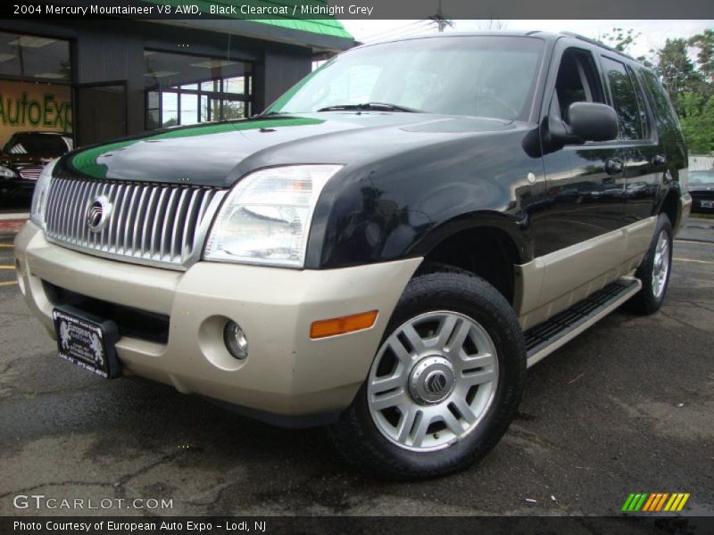 Black Clearcoat / Midnight Grey 2004 Mercury Mountaineer V8 AWD