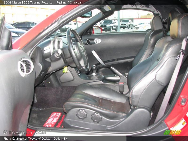 Redline / Charcoal 2004 Nissan 350Z Touring Roadster