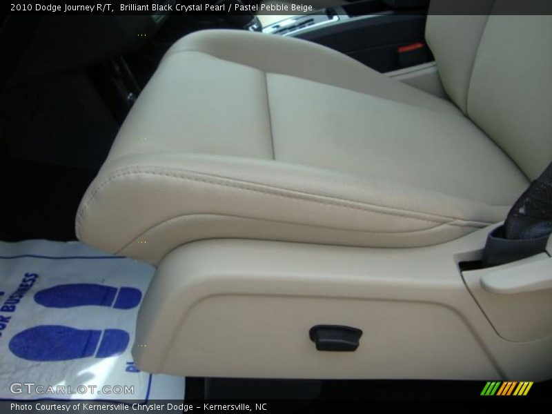 Brilliant Black Crystal Pearl / Pastel Pebble Beige 2010 Dodge Journey R/T