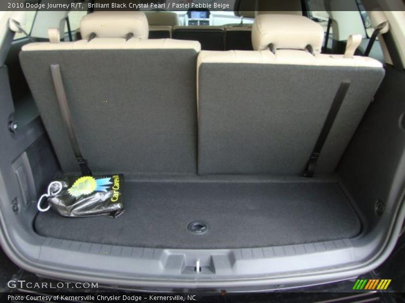 Brilliant Black Crystal Pearl / Pastel Pebble Beige 2010 Dodge Journey R/T