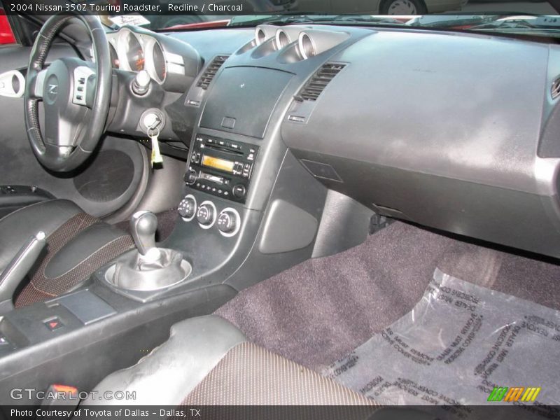 Redline / Charcoal 2004 Nissan 350Z Touring Roadster