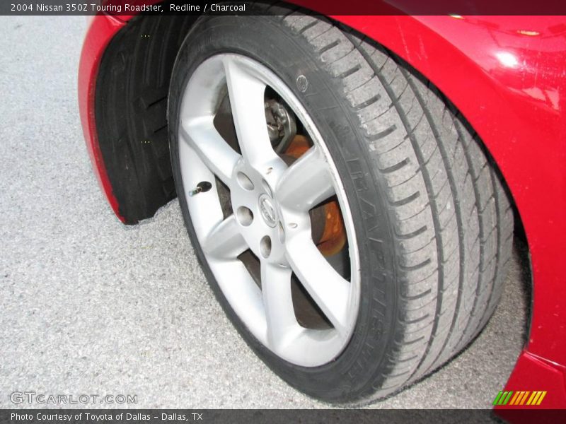 Redline / Charcoal 2004 Nissan 350Z Touring Roadster