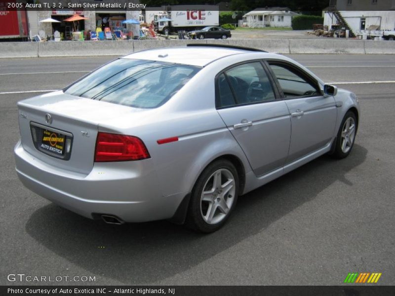 Satin Silver Metallic / Ebony 2005 Acura TL 3.2