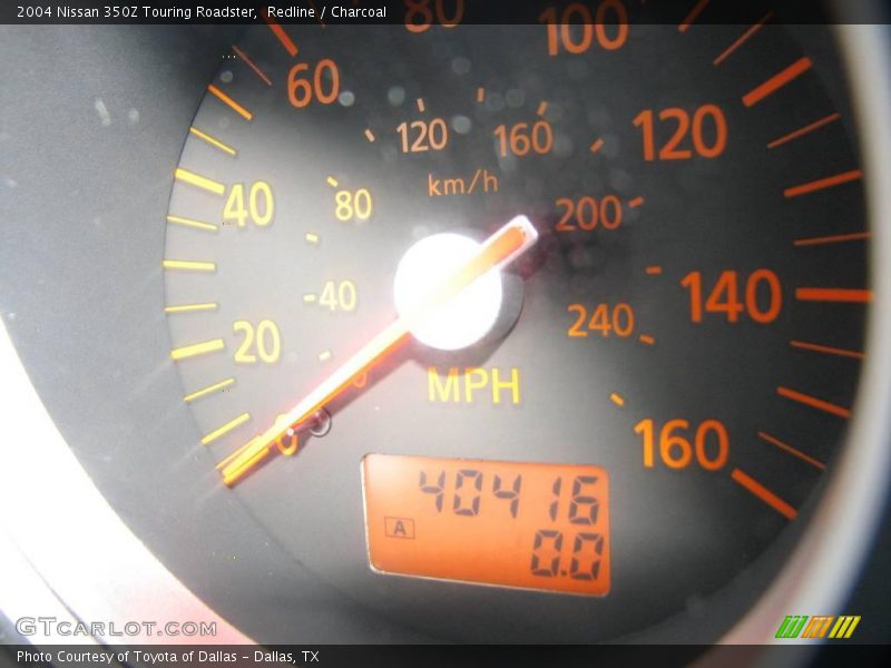 Redline / Charcoal 2004 Nissan 350Z Touring Roadster