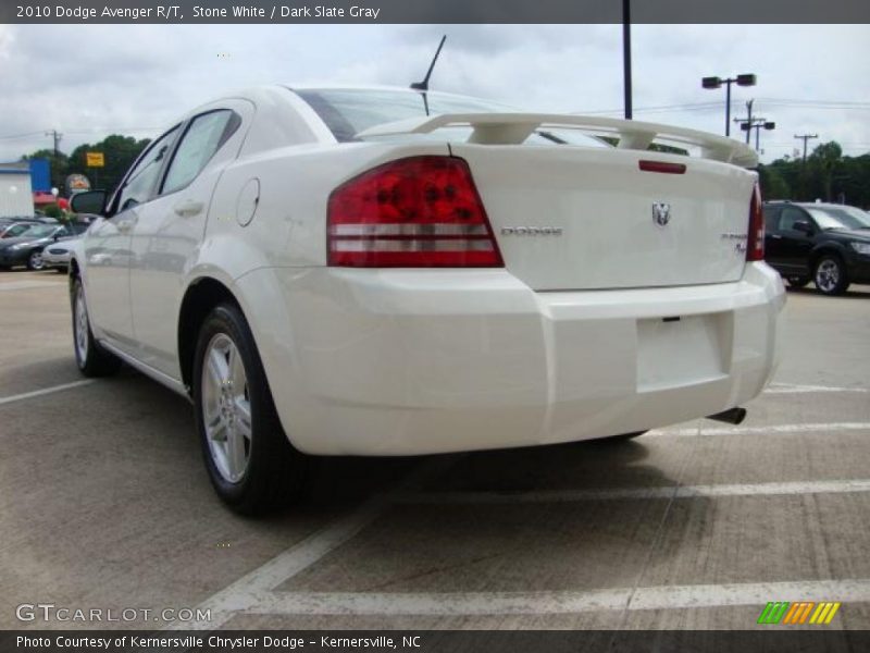 Stone White / Dark Slate Gray 2010 Dodge Avenger R/T