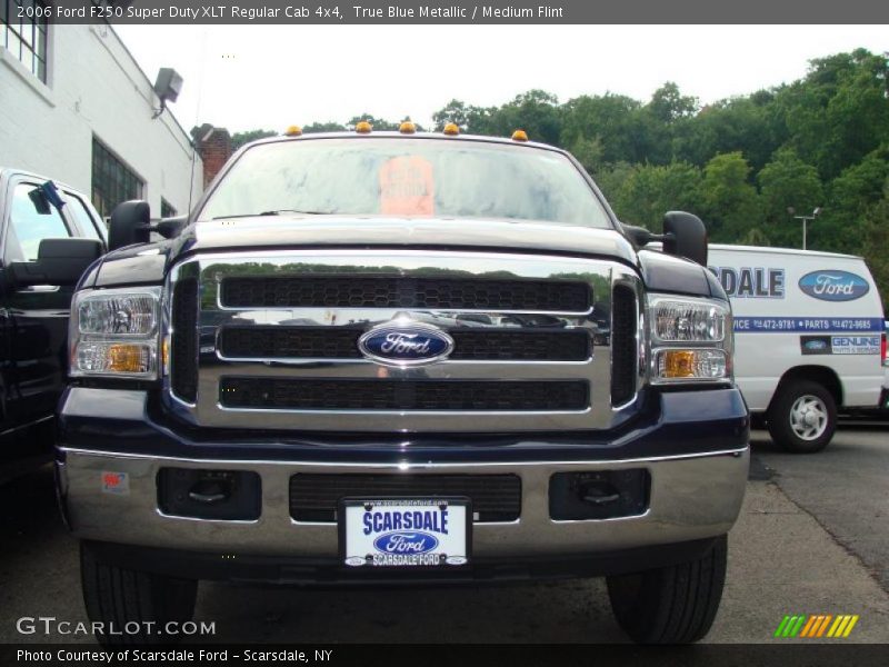 True Blue Metallic / Medium Flint 2006 Ford F250 Super Duty XLT Regular Cab 4x4