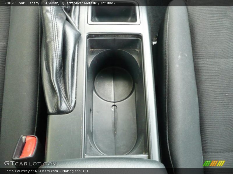 Quartz Silver Metallic / Off Black 2009 Subaru Legacy 2.5i Sedan