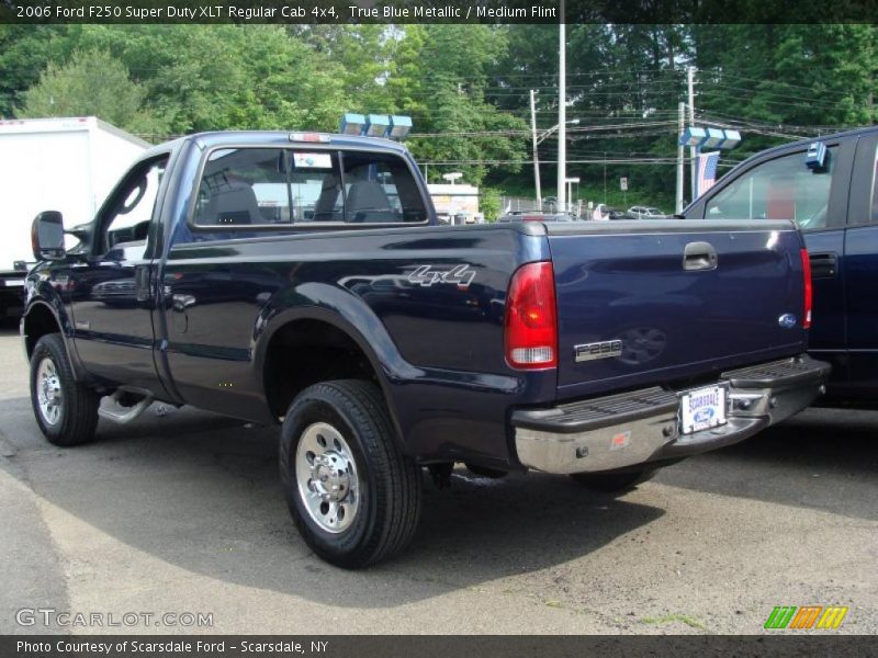 True Blue Metallic / Medium Flint 2006 Ford F250 Super Duty XLT Regular Cab 4x4