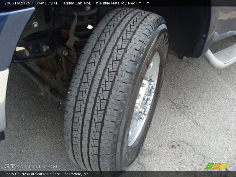 True Blue Metallic / Medium Flint 2006 Ford F250 Super Duty XLT Regular Cab 4x4