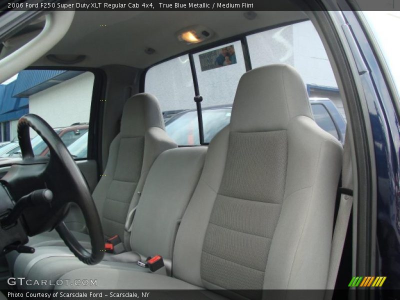 True Blue Metallic / Medium Flint 2006 Ford F250 Super Duty XLT Regular Cab 4x4