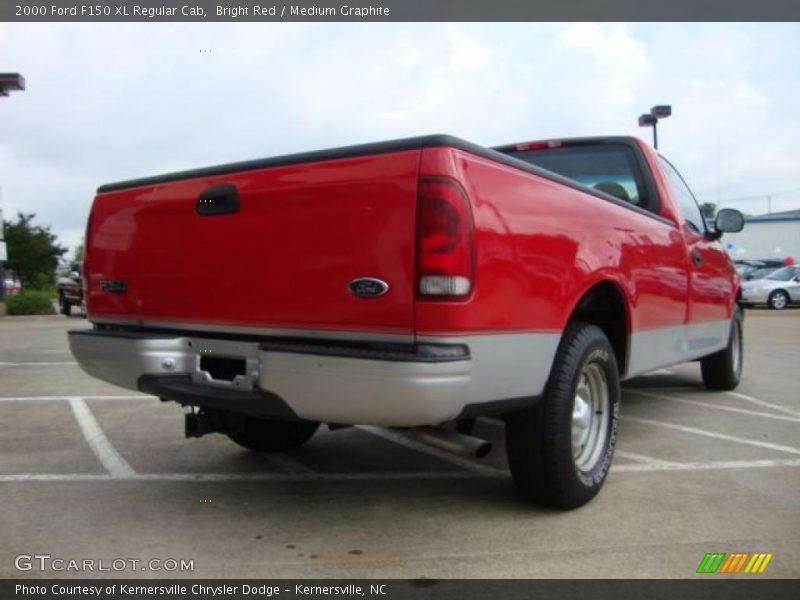 Bright Red / Medium Graphite 2000 Ford F150 XL Regular Cab
