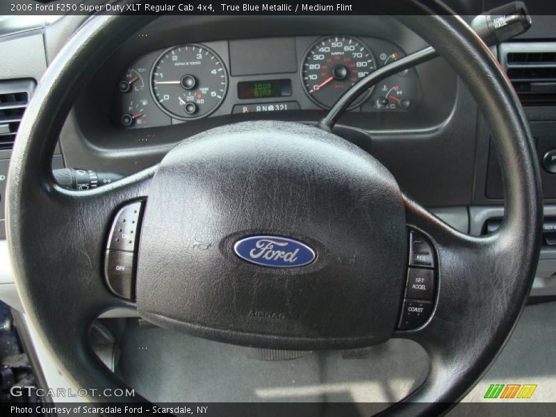 True Blue Metallic / Medium Flint 2006 Ford F250 Super Duty XLT Regular Cab 4x4
