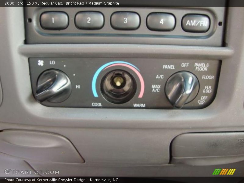 Bright Red / Medium Graphite 2000 Ford F150 XL Regular Cab