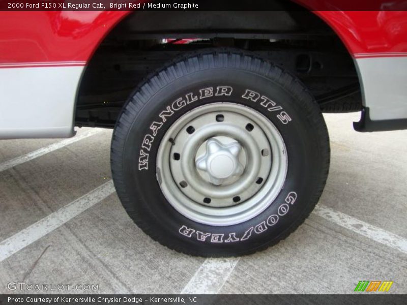 Bright Red / Medium Graphite 2000 Ford F150 XL Regular Cab