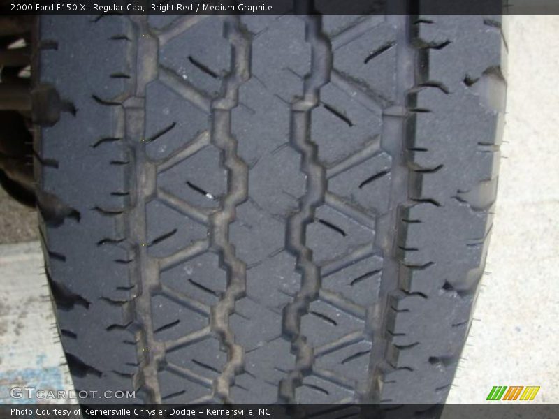 Bright Red / Medium Graphite 2000 Ford F150 XL Regular Cab