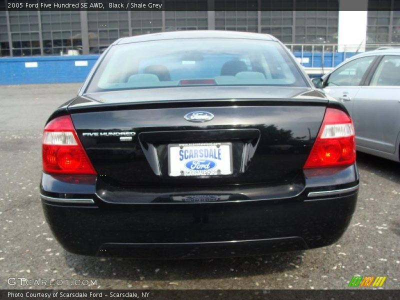 Black / Shale Grey 2005 Ford Five Hundred SE AWD