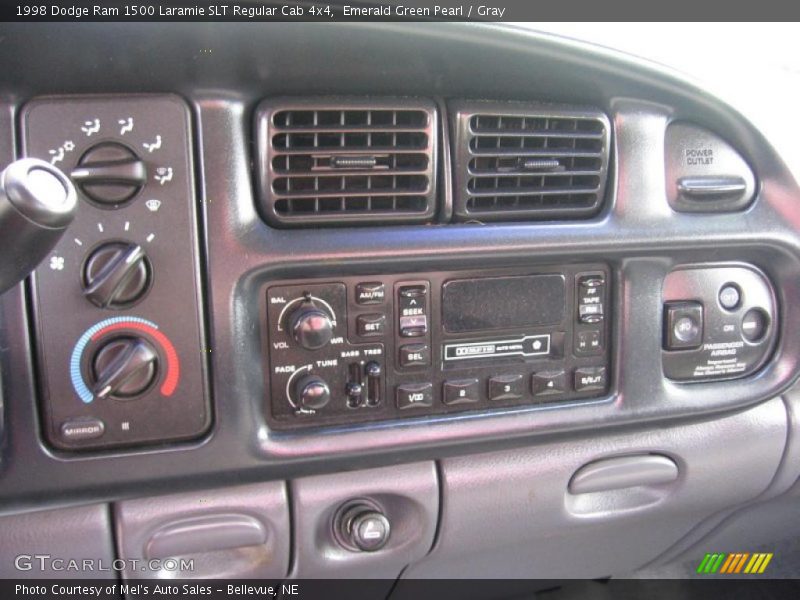 Emerald Green Pearl / Gray 1998 Dodge Ram 1500 Laramie SLT Regular Cab 4x4