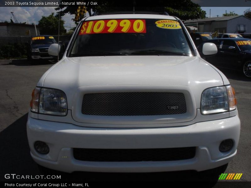 Natural White / Oak 2003 Toyota Sequoia Limited