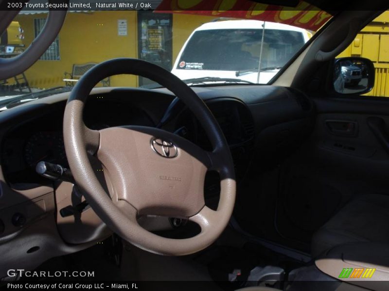Natural White / Oak 2003 Toyota Sequoia Limited