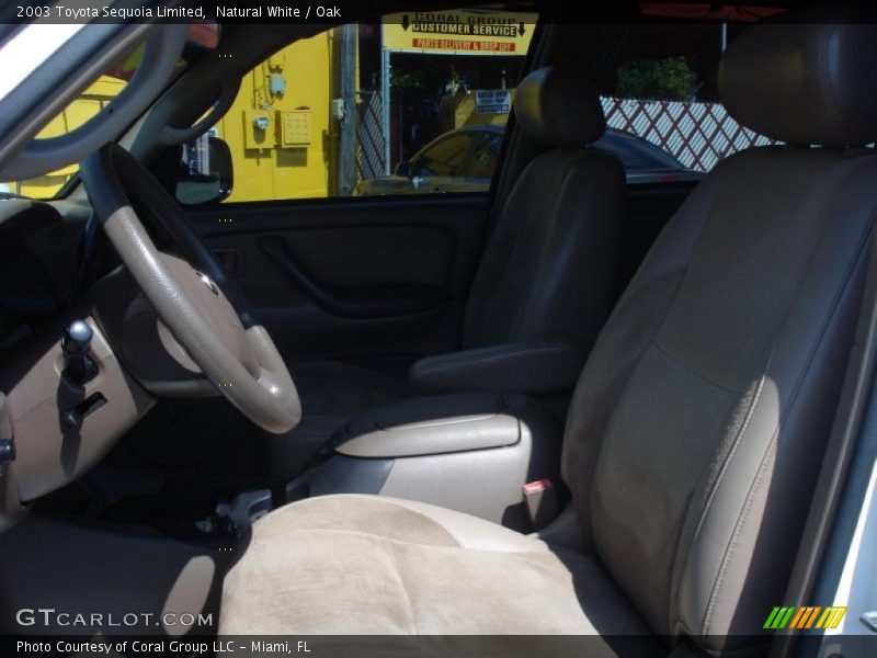 Natural White / Oak 2003 Toyota Sequoia Limited