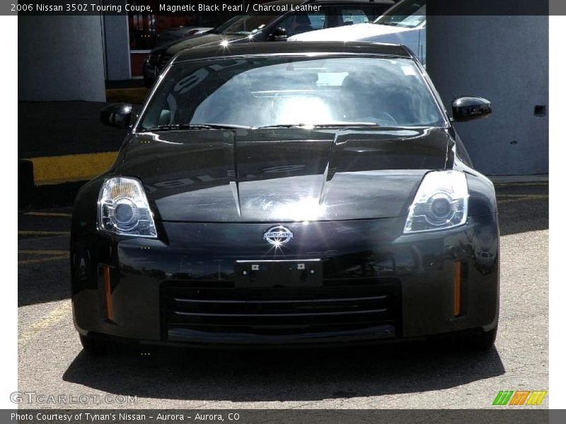 Magnetic Black Pearl / Charcoal Leather 2006 Nissan 350Z Touring Coupe