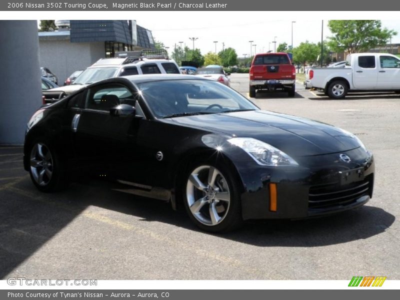 Magnetic Black Pearl / Charcoal Leather 2006 Nissan 350Z Touring Coupe