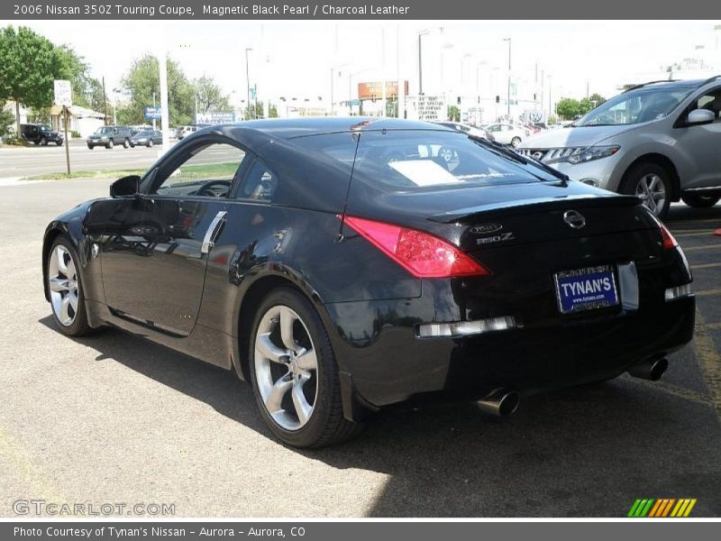 Magnetic Black Pearl / Charcoal Leather 2006 Nissan 350Z Touring Coupe