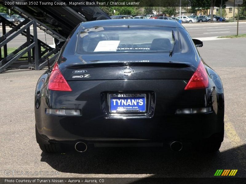 Magnetic Black Pearl / Charcoal Leather 2006 Nissan 350Z Touring Coupe