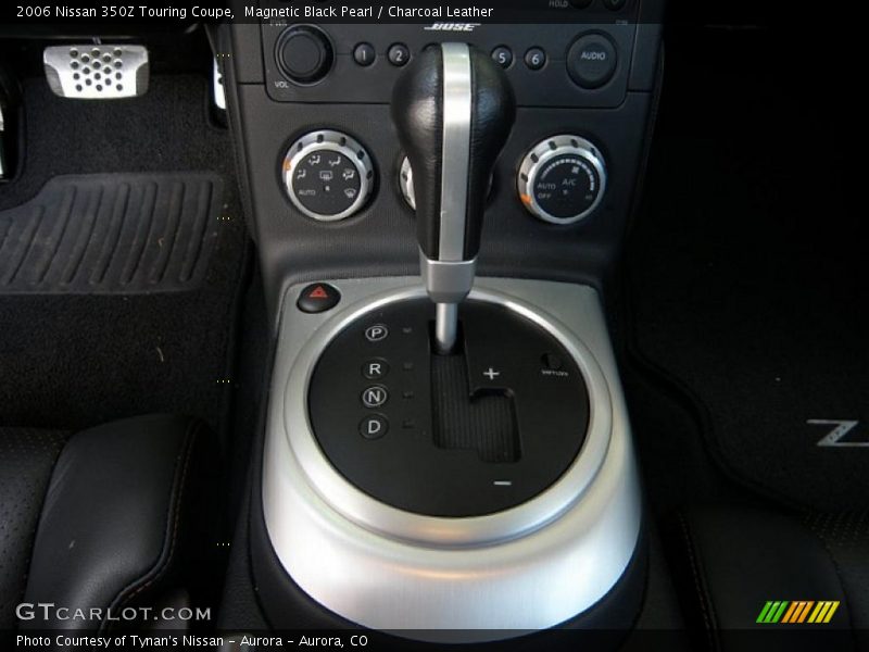 Magnetic Black Pearl / Charcoal Leather 2006 Nissan 350Z Touring Coupe