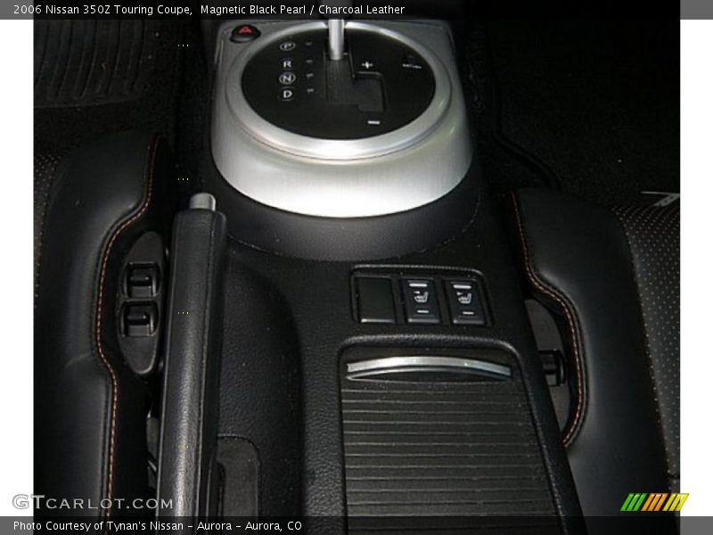 Magnetic Black Pearl / Charcoal Leather 2006 Nissan 350Z Touring Coupe