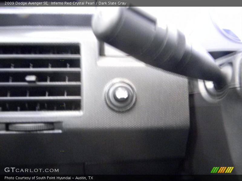 Inferno Red Crystal Pearl / Dark Slate Gray 2009 Dodge Avenger SE