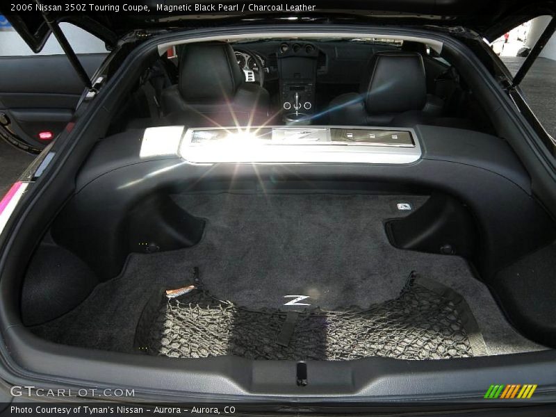 Magnetic Black Pearl / Charcoal Leather 2006 Nissan 350Z Touring Coupe